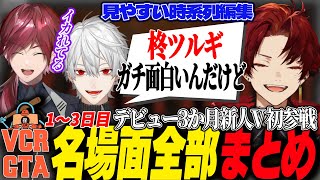 【VCRGTA2】お肉の組加入前の半グレ3日間まとめ完全版【柊ツルギ/切り抜き/葛葉/ローレン/Rainbrain/ralph】