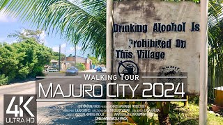 【4K 60fps】🇲🇭🌴🍹 VIRTUAL WALKING TOUR: 🚶 «Majuro - Marshall Islands 2024» 🎧 ORIGINAL SOUNDS 📺 ASMR UHD