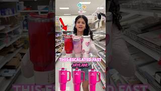 She grabbed ALL the Stanleys 😳 #shorts #shopping #stanleycup