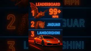 Fastest Animals You Never Knew Existed!