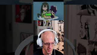 please just leave the dude down there cause he is so annoying #myheroacademia #animereaction