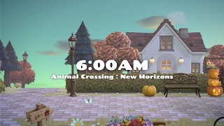 【あつ森】澄んだ空気の中、街が穏やかに目覚める🌿