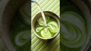 Instant Matcha latte #aiart #asmr #visualasmr #matcha #japan #zenvibes #relaxingart #miyabloom