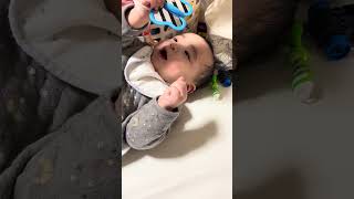 蝶々🦋が大好きなのは今もだね🤭🩷#生後10ヶ月 #赤ちゃん