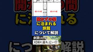 【非日常】開かずの間に泊まれる旅館について解説 #フィクション #旅行好きな人と繋がりたい
