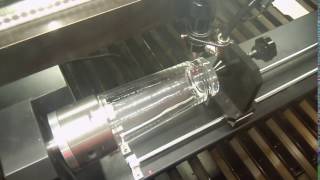 Laser engraver rotary pinboard axis -  border view work preview - at Stockholm Makerspace