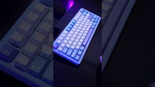 what's your favorite? (sk75: modded spacebar, hi75 entire thing modded, stock f75) #keyboardtyping