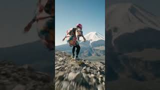 aiが考える山をスケボーで降るおばあちゃん#ai動画#面白い#ai