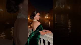 Venice After Dark | Emerald Whisper #TimelessBeauty #ChicMystique