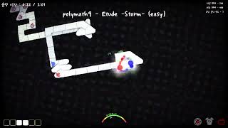 [ADOFAI CLEAR #18] Polymath9 - Etude -Storm- (easy) (Map by Lemonstar)