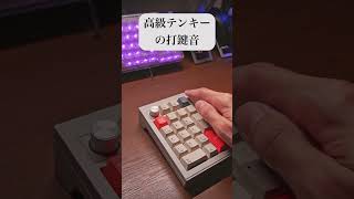 高級テンキーの気持ちいい打鍵音 #キーボード#気持ちいい#ASMR#shorts