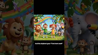 🦁 Jungle Animal Sounds Song! Roar & Tweet for Kids  #JungleAnimals #KidsLearningSongs