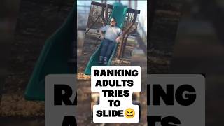 Ranking Top 5 Adults Tries To Slide 😄#top5 #funnyfails #funnycompilation