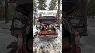 オートキャンプ設営完了！ #carcamp #subaru #subaruofamerica #carcamping #camping