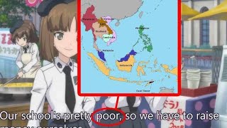 Asking A.I to make a video about Vietnam and Cambodia then they drop this