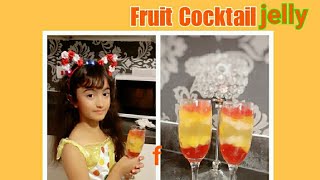 FRUITE COCKTAIL  JELLY / FRUIT COCKTAIL JELLY RECIPE....