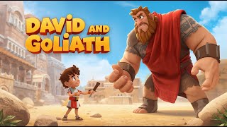 David and Goliath for Kids 🐑🪨 | Bible Story About Courage & Faith - Wondrous Kids TV