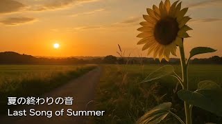 【ASMR】夏の終わりの音｜蝉の声と夕暮れのチャイム｜Evening Chime and the Last Song of Summer | Japanese Summer Ambience