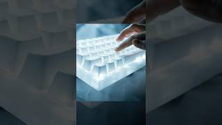 【AI ASMR】水と氷でできたキーボード!? 聴くだけで涼しくなるタイピング音 🧊💧Keyboard Tapping Sounds #ASMR #癒し #打鍵音  #ai #shorts