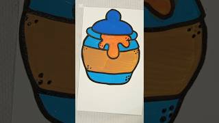 Super Cute Coloring ASMR 🌈✏️🤩✨ #cuttingart #drawing #asmr #art #satisfying