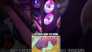 Bro spend all money in RAM #pcbuild #gamingpc #pcgamer #ramprice #pcbuild