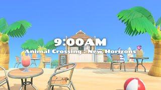 【あつ森】あたたかいビーチでゆったりと過ごす１時間