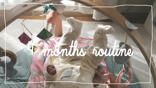 4 Months Old Baby Routine