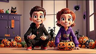 The Spider’s Halloween Web | nursery rhymes for kids with friends | new Halloween songs 2024