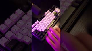 the aula f99 sounds very nice #keyboardtyping #typingpractice #customkeyboard #keyboard