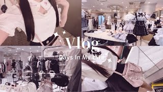 [vlog] 3days of mass-produced girls' massive spending of bonuses | Shibuya 109 | Liz Lisa shopping 💘
