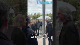 Kurt Russell Meets Fans In New York While In Vacation💎#kurtrussell