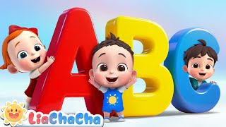 Learn ABCD | ABC Alphabet Song | ABC Song | ABCD Song | Nursery Rhymes & Kids Songs | LiaChaCha