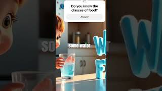 Know your classes of food #animatedsongs #classesoffood #kidsentertainment #singalong #funforkids