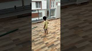 Cleaning up #excitement #helping #cleaning #enjoyment #music #fun