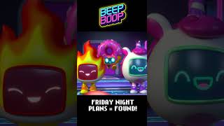 Friday Night = Sorted 🎮 | Beep Boops Hit the Arcade! | Animated series for kids