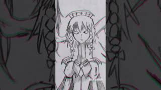 幻想郷VS異形郷 #東方 #イラスト #二次創作 #博麗霊夢 #霧雨魔理沙 #レミリア #フランドールスカーレット #東風谷早苗 #shorts #short