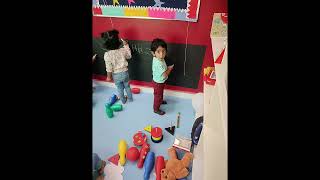 First day of school #kids #happiness #school #eurokids #cute #excitement