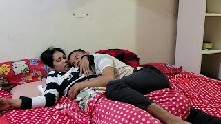Wife romantic scene | Sweet husband and wife Enjoy video 09