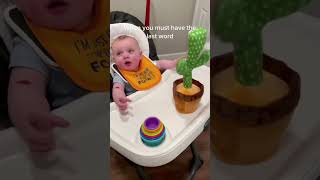 Talking Cactus Toy Hilarity: Baby's Unbreakable Smile and Laughter! #toys #cactustoys #babytoys #bab