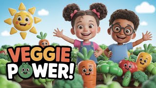 The Veggie Power song | Healthy Eating for kids| Nursery Rhymes for kids