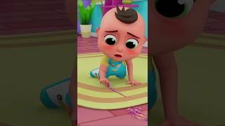 Messy Slime Adventure 😱 Learn to Clean Up! 🧼 #educationalkids #slimesong #kidssong #shorts