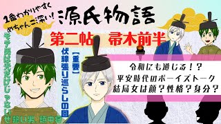 【源氏物語で古典常識007(あらすじ03)】『2帖：帚木（前半）』雨夜の品定め！頭中将の、常夏の女にどハマりしけどな！がもたらす中流への扉【げんぱた】【bisagataisa】光る君へ2024大河