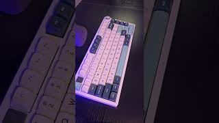 The leobog hi75 is pretty good out of the box #keyboard #mechanicalkeyboard #typing #gamingkeyboard