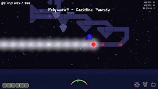 [ADOFAI CLEAR #23] Polymath9 - Coastline Fantasy (Map by Astral Overseer)