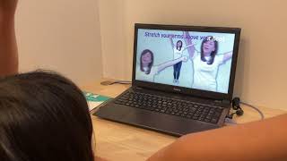 Kiminiオンライン英会話幼児英語コースの予習風景②