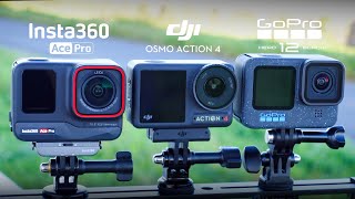 【2024年】初のアクションカメラどれ買う？ 比較 Insta360 Ace Pro vs DJI Osmo Action4 vs GoPro HERO12