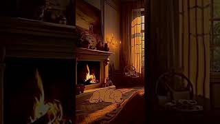 Relaxing Fireplace Asmr Sounds #satisfyingsounds #asmr #fireplaceasmr