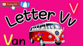 Vvの文字を学ぼう || アルファベットについて学ぼう || Nourと一緒に学ぼう