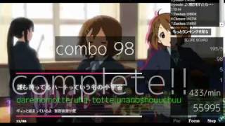 TypingTube けいおん！OP GO! GO! MANIAC 194067pt