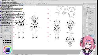 イラスト本作業とか仕事【作業配信】
